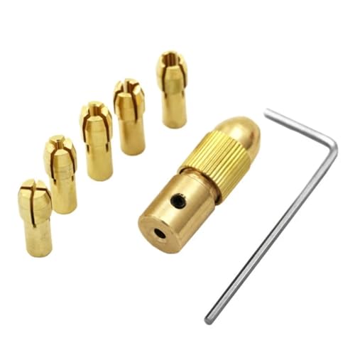 7 Teile/satz 2,0/2,35/3,17mm Messing Kompatibel For Dremel Collet Mini Bohrfutter For Elektrische Motor Welle Bohrer Bit Werkzeug Bohrfutter Adapter(2.35mm 7pcs) von XUKQCVYC