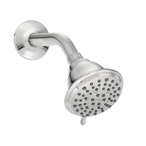 Feststehender Duschkopf Mit 8 Strahlarten, Wandmontage, WaterSense-zertifiziert, Einfache Installation, Hochdruck-Badezimmer-Duschvorrichtung Mit Chrom-Finish Feststehender Duschkopf Mit 8 Strahlarten, Wandmontage, WaterSense-zertifiziert, Einfache Installation, Hochdruck-Badezimmer-Duschvorrichtung Mit Chrom-Finish von XUKQCVYC