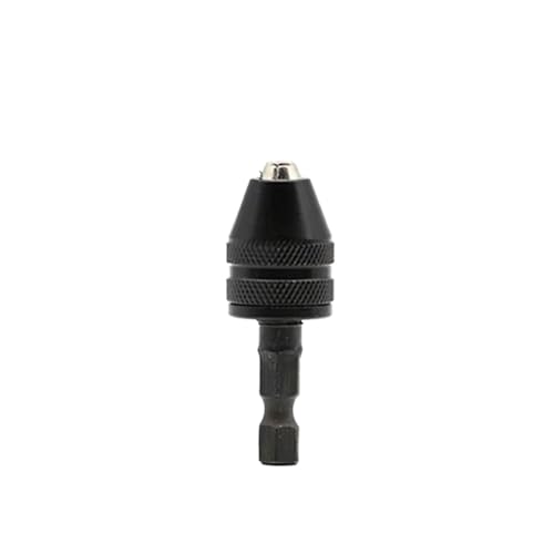 Handbohrfutter Sechskantgriff Mini-Dreibackenfutter Elektrisches Schleiffutter Zubehör 0,3-10 Mm Spiralbohrfutter(1PC(0.3-3.6mm)) von XUKQCVYC