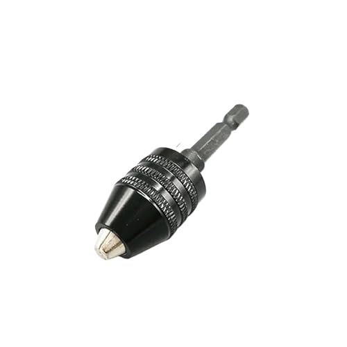 Handbohrfutter Sechskantgriff Mini-Dreibackenfutter Elektrisches Schleiffutter Zubehör 0,3-10 Mm Spiralbohrfutter(1PC(0.3-6.5mm)) von XUKQCVYC