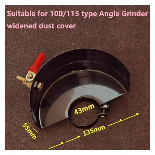 M10/M14 Winkelschleifer Rad Zu Nutmaschine Adapter Conversion Kit Flansch Mutter Metall Kontermutter Nutmaschine For 100/125(135x43mm) von XUKQCVYC
