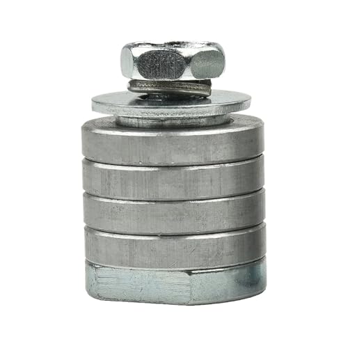 M10/M14 Winkelschleifer Rad Zu Nutmaschine Adapter Conversion Kit Flansch Mutter Metall Kontermutter Nutmaschine For 100/125(M10) von XUKQCVYC