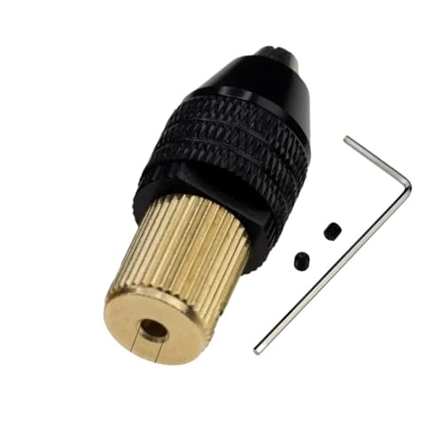 Mini-Bohrfutter, Dorn, Patronenstecher, Spannzange, Elektromotor-Wellenbefestigung, Klemme, 0,5–3,2 Mm, Schnellwechselfutter(2.35mm) von XUKQCVYC