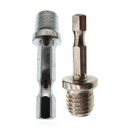 Sechskant-Pleueladapter, Handbohrmaschine For Polierer, Bohrfutter M10 M14, Pleuelstange, Zubehör For Elektrowerkzeuge(2pcs) von XUKQCVYC