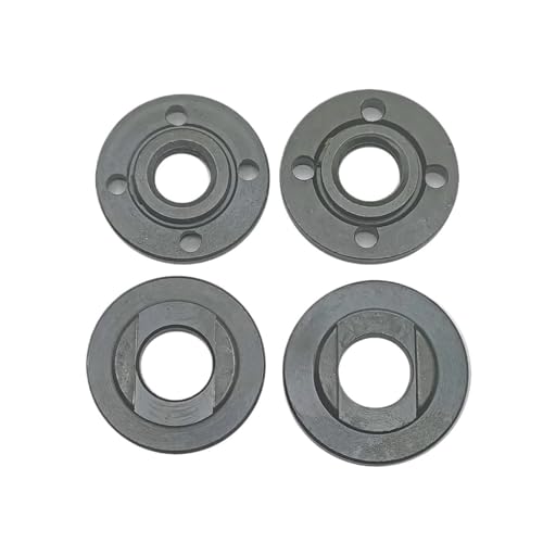 Winkelschleifer-Scheibenhalter-Muttern-Set, Gewinde-Ersatz-Winkelschleifer, Innen- Und Außenflanschmutter 5/8-11 M16, 2 Stück(4pcs) von XUKQCVYC