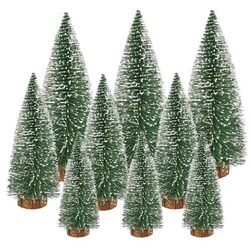 XULEGGNK Weihnachtsbaum Künstlich Klein, Mini Weihnachtsbaum, Mini Tannenbaum Deko, Kleine Tannenbäume Deko, Christmasbaum Grün, Tannenbaum Klein, Weihnachtsbaum Deko 20cm, 15cm, 10cm, 9 Stück XULEGGNK Weihnachtsbaum Künstlich Klein, Mini Weihnachtsbaum, Mini Tannenbaum Deko, Kleine Tannenbäume Deko, Christmasbaum Grün, Tannenbaum Klein, Weihnachtsbaum Deko 20cm, 15cm, 10cm, 9 Stück von XULEGGNK