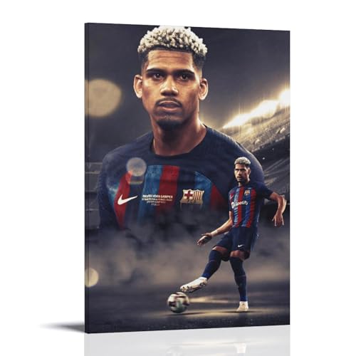 XULLONG Ronald Araujo Fußball-Star-Kunst-Poster, Bild, Druck, Wandkunst, Gemälde, Leinwand, Kunstwerke, Idee, Raum, ästhetisch, 30 x 45 cm XULLONG Ronald Araujo Fußball-Star-Kunst-Poster, Bild, Druck, Wandkunst, Gemälde, Leinwand, Kunstwerke, Idee, Raum, ästhetisch, 30 x 45 cm von XULLONG