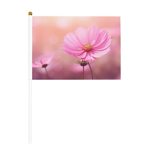 Handflaggen im Retro-Stil, rote Blumen, doppelseitig, für drinnen und draußen, dekorative Sportspiele, Festivals, Events Handflaggen im Retro-Stil, rote Blumen, doppelseitig, für drinnen und draußen, dekorative Sportspiele, Festivals, Events von XULLZH