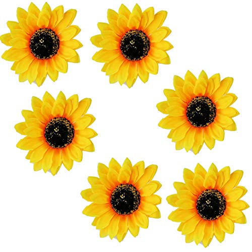 XUMIN 062N Simulation sunflower beak clip, Acrylic XUMIN 062N Simulation sunflower beak clip, Acrylic von XUMIN