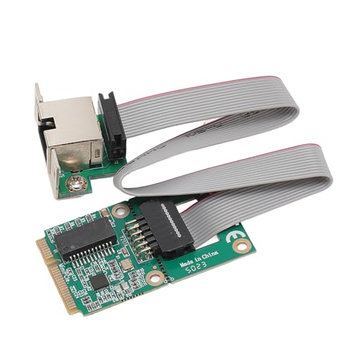 PCIE-Gigabit-Ethernet-Karte, 10 100 1000 Mbit/s Voll-Halbduplex-Netzwerkkarte, RJ45-LAN-NIC-Karte für VLAN-LAN-Adapter-Konverter für Desktop-PC von XUMIUZIY