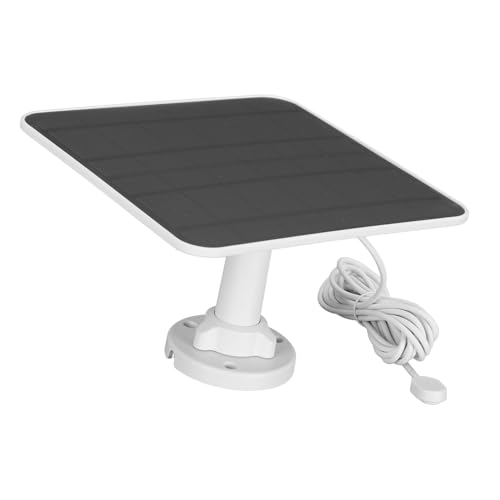 Solarpanel für Überwachungskamera, 12 W Magnetisches Solarpanel Ladegerät für Pro 3/Pro 4/Pro 5S/Ultra/Ultra 2/Go 2/Floodlight Kamera, IP65 Wasserdichtes Solarpanel mit Halterung Solarpanel für Überwachungskamera, 12 W Magnetisches Solarpanel Ladegerät für Pro 3/Pro 4/Pro 5S/Ultra/Ultra 2/Go 2/Floodlight Kamera, IP65 Wasserdichtes Solarpanel mit Halterung von XUMIUZIY
