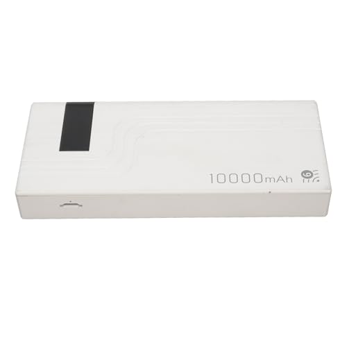 XUMIUZIY 4G LTE Mobile Hotspot Router, Tragbare Reiserouter mit SIM Kartensteckplatz, Bis zu 10 Geräte, 300 Mbit/S, Eingebaut in 10000 mAh Batterie, Unterstützung LTE Cat4 für Home von XUMIUZIY