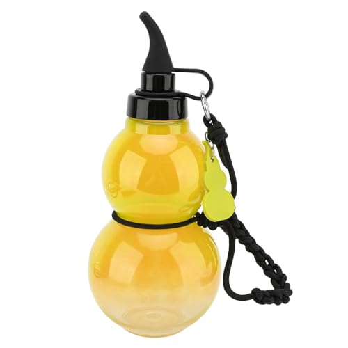 XUMIUZIY Calebass -fällige Flasche, 800 Ml Leckage Finden Sie eine Persönliche Kalebass -Wasserflasche für die Reise (YELLOW) von XUMIUZIY