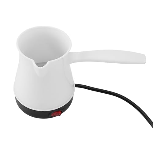 XUMIUZIY Elektrische Kaffeemaschinen, 300 Ml Elektrischer Kaffeekessel Leicht zu Reinigen Multifunktionaler Tee (WHITE) von XUMIUZIY