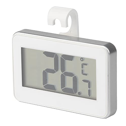 XUMIUZIY Elektronisches Thermometer, Wasserdichtes Thermometer mit Hoher Präzision für den Hauskühlschrank (WHITE) von XUMIUZIY