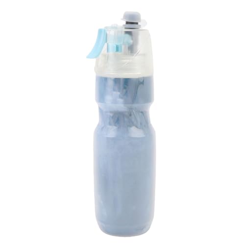 XUMIUZIY Misting -Sprühflasche, Plastikmaterial 600 Ml Sportwasserflasche Zum Camping -Wanderradfahren von XUMIUZIY
