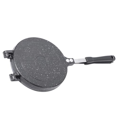 XUMIUZIY Pfannkuchenbratenpfanne, Doppelseitige -Backpfanne Wärme Resistente Aluminiumlegierung Effizient, Leicht zu Reinigendem Kaltem Griff für die Küche (Typ 2) von XUMIUZIY