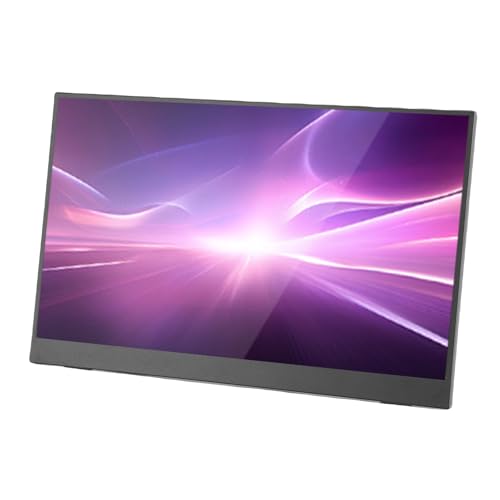 XUMIUZIY Portable Monitore - 15,6 Zoll 1080p FHD 120Hz Computer Bildschirm, USB C HDMI Gaming Monitore mit Standfuß & Zwei Lautsprechern, Externe Bildschirm für Laptop, PC, PS 4, X Box XUMIUZIY Portable Monitore - 15,6 Zoll 1080p FHD 120Hz Computer Bildschirm, USB C HDMI Gaming Monitore mit Standfuß & Zwei Lautsprechern, Externe Bildschirm für Laptop, PC, PS 4, X Box von XUMIUZIY