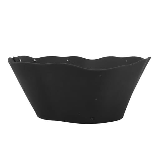 XUMIUZIY Praktischer Silikon -Splitterschutz für Bratpfanne Stylish Oil Splash Guard Leicht zu Reinigen Küchenzubehör mit DIY -Verstellgröße (BLACK) von XUMIUZIY