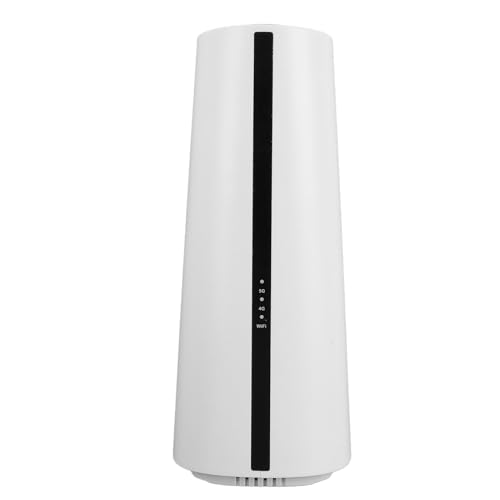 XUMIUZIY Wireless 5G CPE -Router, 5G Cellular Router Hochgeschwindigkeitsnahne Roaming -Funktion 2,4 G 5,8 G Dual Band Latenz mit SIM Kartensteckplatz für Innenräume (EU-Stecker) von XUMIUZIY