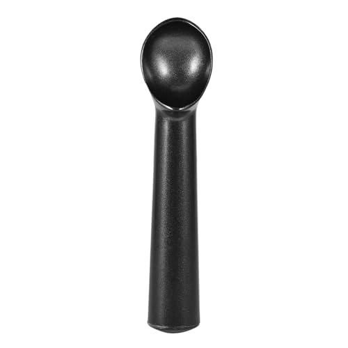 Edelstahl Eislöffel Tragbare Aluminiumlegierung Antihaft-Anti-Kälte-Baller-Schaufel Home Küchenwerkzeuge(Black) von XUMKFJRE