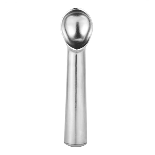 Edelstahl Eislöffel Tragbare Aluminiumlegierung Antihaft-Anti-Kälte-Baller-Schaufel Home Küchenwerkzeuge(Bright Silver) von XUMKFJRE