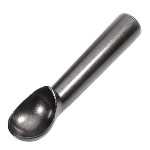 Spezieller rutschfester, gefrierender, selbstschmelzender, antihaftbeschichteter Eislöffel, Obst-Grabball, Gott(1.5 Ounces Black) von XUMKFJRE