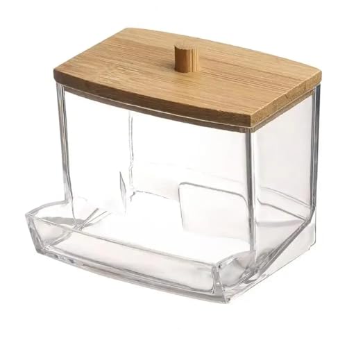 XUMKFJRE 1PC Wattestäbchenbox - Transparente Abdeckung Staubdichte Zahnstocheraufbewahrung Mehrzweck-Sichtspender XUMKFJRE 1PC Wattestäbchenbox - Transparente Abdeckung Staubdichte Zahnstocheraufbewahrung Mehrzweck-Sichtspender von XUMKFJRE