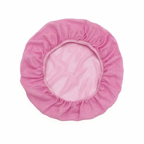 XUMKFJRE Elastische KochmüTze Mesh Hygiene-Netz-Arbeitshut Großhandel Atmungsaktive Haarnetze Koch-Hygienekappe Arbeitskleidung Food-Service-Kappe Kantine Catering(Pink) von XUMKFJRE