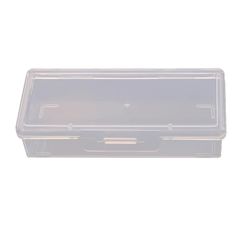 XUMKFJRE Tragbare Aufbewahrungsbox Reise Transparent Wattestäbchenhalter Fall Schmuck Organizer Staubdicht Container Zubehör(S) von XUMKFJRE
