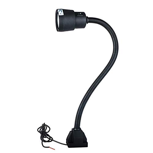 XUNDE 5W 24V LED Flexible Light/Machine Work Srew Fixing Base Lights/Milling Light CNC Equipment Tool Lamp (24V) von XUNDE