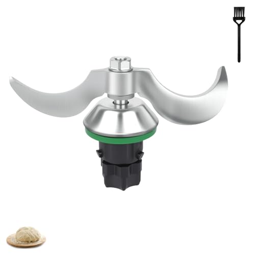 XUNNIU Teigmesser für Vorwerk Thermomix TM5,TM6,TM7, Ersatzteile für Thermomix Messer, Mixmesser Ersatz Zubehör passend für Thermomix TM7,TM6,TM5, Edelstahl-Teigmischmesser，für Thermоmix Zubehör von XUNNIU