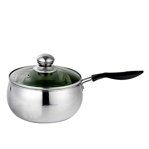 XUNYIHE 14cm / 16CM / 18CM Edelstahl Suppentopf Antihaft Kochgeschirr Set Pfannen Töpfe Kochtopf mit Deckel,18cm XUNYIHE 14cm / 16CM / 18CM Edelstahl Suppentopf Antihaft Kochgeschirr Set Pfannen Töpfe Kochtopf mit Deckel,18cm von Ywmsfl