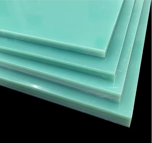 6 Stück wassergrüne FR4-Glasfaserplatten 100 x 100 mm, ultradünne Epoxidharz-Isolierplatte for Leiterplatten und Elektronik(100x100x0.1mm) von XUPBEHJO