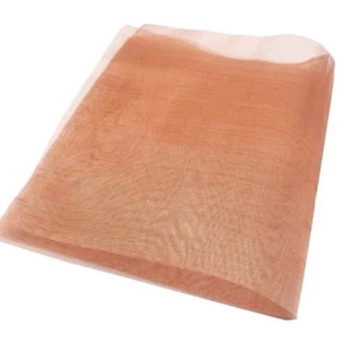 Kupferdrahtgitter for Lüftungsfenster – rostfreies Filtergewebe aus Messing (10–200 Maschenweite) – vielseitig und einfach zu verwenden(20 mesh 100x50cm) von XUPBEHJO