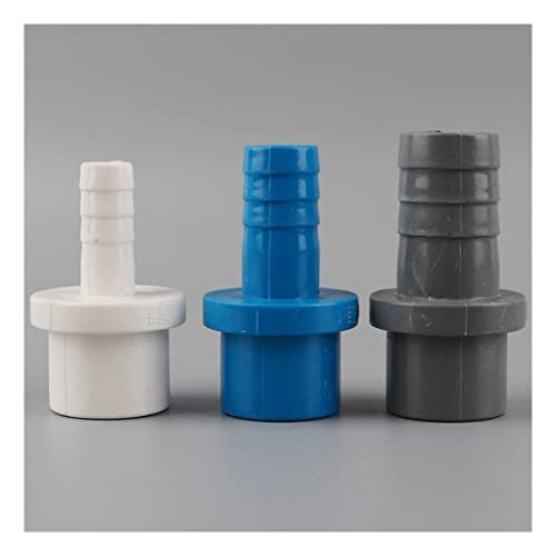 XUPBEHJO 5-teiliges PVC-Schlauchverbinder-Set – Außendurchmesser 20 mm bis 8 mm, 10 mm, 12 mm, 16 mm – ideal for Gartenbewässerung und Fischtank-Rohradapter(Blue,20-10mm) von XUPBEHJO