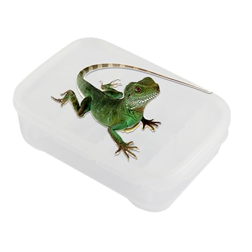 XUQEAYWD Echsen Terrarium | 14 Gitter Gecko Brutbecken,Transparente Zuchtbox Reptilien Habitat Für Klettern Transport Zuhause Innenbereich Spinnen Skorpione von XUQEAYWD