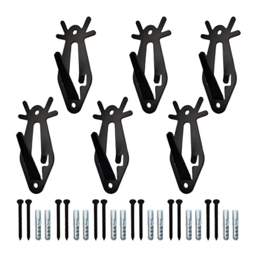 XUQEAYWD Europäischer Hirsch-Trophäenhalter | 6 Teile Wand-Display-Halterung,Jagdaufhängung Für Tierschädel Im Wohnzimmer Diele Treppenhaus XUQEAYWD Europäischer Hirsch-Trophäenhalter | 6 Teile Wand-Display-Halterung,Jagdaufhängung Für Tierschädel Im Wohnzimmer Diele Treppenhaus von XUQEAYWD