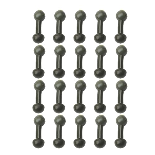 XUQEAYWD Fishing Beads Set - 20 Stück Forellen Perlen,Weichgummi Köderperlen Für Salz Und Süßwasser Flossenblätter Lachs Karpfen Forelle XUQEAYWD Fishing Beads Set - 20 Stück Forellen Perlen,Weichgummi Köderperlen Für Salz Und Süßwasser Flossenblätter Lachs Karpfen Forelle von XUQEAYWD