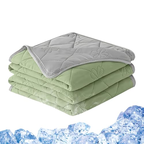 XUQEAYWD Kühlende Decke | Kühldecke Bei Nachtschweiß,Tragbare Schlafdecke Für Zuhause Bett Couch Sofa Outdoor Reise Camping von XUQEAYWD