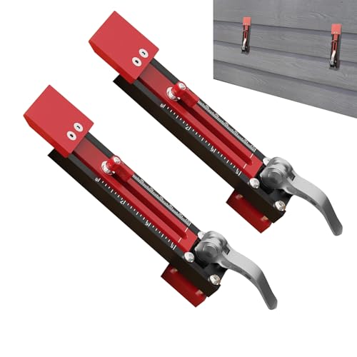 XUQEAYWD Siding Gauge | 2-Teiliges Metall Fassaden Installations Kit Messlehre | Winkelmessfunktion Überlappungs Montagehilfe Werkzeug Für Anfänger Erwachsene Heimwerker XUQEAYWD Siding Gauge | 2-Teiliges Metall Fassaden Installations Kit Messlehre | Winkelmessfunktion Überlappungs Montagehilfe Werkzeug Für Anfänger Erwachsene Heimwerker von XUQEAYWD