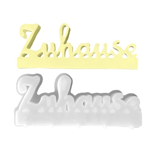 XUQEAYWD Silikon Buchstaben Form | Deutsche Alphabet Gipsformen Für Harzguss Und Epoxid - Modelliermasse Formen Kunst Für Kerzenherstellung von XUQEAYWD