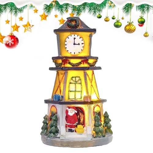 XUQEAYWD Weihnachtsdorf Häuser,Beleuchtete Deko Für Schreibtisch - Weihnachtstisch Deko Für Wohnzimmer, Schlafzimmer & Fensterdekoration XUQEAYWD Weihnachtsdorf Häuser,Beleuchtete Deko Für Schreibtisch - Weihnachtstisch Deko Für Wohnzimmer, Schlafzimmer & Fensterdekoration von XUQEAYWD