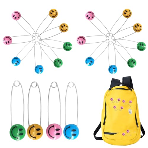 XURJUMI 40 Stück Baby Sicherheitsnadeln 2,08 Zoll Edelstahl Windelstifte Windel Stifte Mit Verriegeln Verschluss Für Kleidung Windeln von XURJUMI