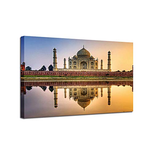 XUSANSHI Druck Auf Leinwand Indische Landschaft Bilder Deko Schlafzimmer Bild Wohnkultur/geeignet für Schlafzimmer/Wohnzimmer/Hotel/Restaurant No Frame 50x90cm von XUSANSHI