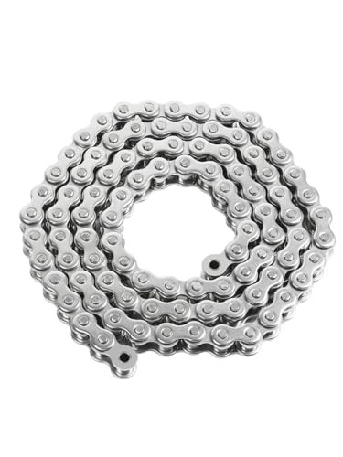 1,5 M Lange Rollenantriebskette Aus Edelstahl 304 Mit Kurzer Teilung Und Verbindungsschnalle, 04C 05B 06B 08B 10B 12B 16B, Industrielle Antriebskette(1.5M Chain,16B-1) von XUSENXFH