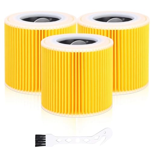 A58E-3Pcs Patronenfilter Kompatibel For Karcher Staubsauger WD3 Premium WD2 WD3 WD1 MV3 MV2 WD 3 P Erweiterungsset Gegen Feinstaub von XUSENXFH