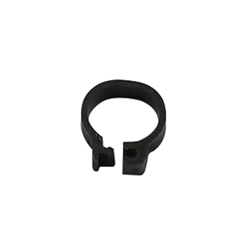 XUTCEKOUYR 400 Stück 8 mm Papageien-Fußschlaufe, Vogelschlaufe, Bein zur Erkennung und Ausbildung, Vogelschlaufe, Bein mit Haustier-Vogelerkennung, Geflügelschlaufe(Black) von XUTCEKOUYR
