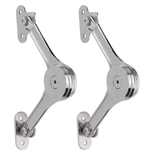 Deckelstützscharniere 4 stücke Deckel Unterstützung Scharnier Lift Up Puffer Dämpfer Klapp Scharniere Deckel Bleibt Mit Soft Close for Kleiderschrank Cbinets Tür von XUWEWI