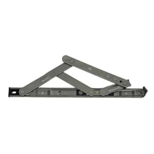 Fensterbänder 2PCS Open Four Bar Linkage For Casement Window Groove PVC Aluminum Stay Stainless Steel von XUWEWI